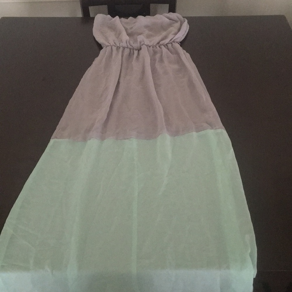 Strapless Maxi